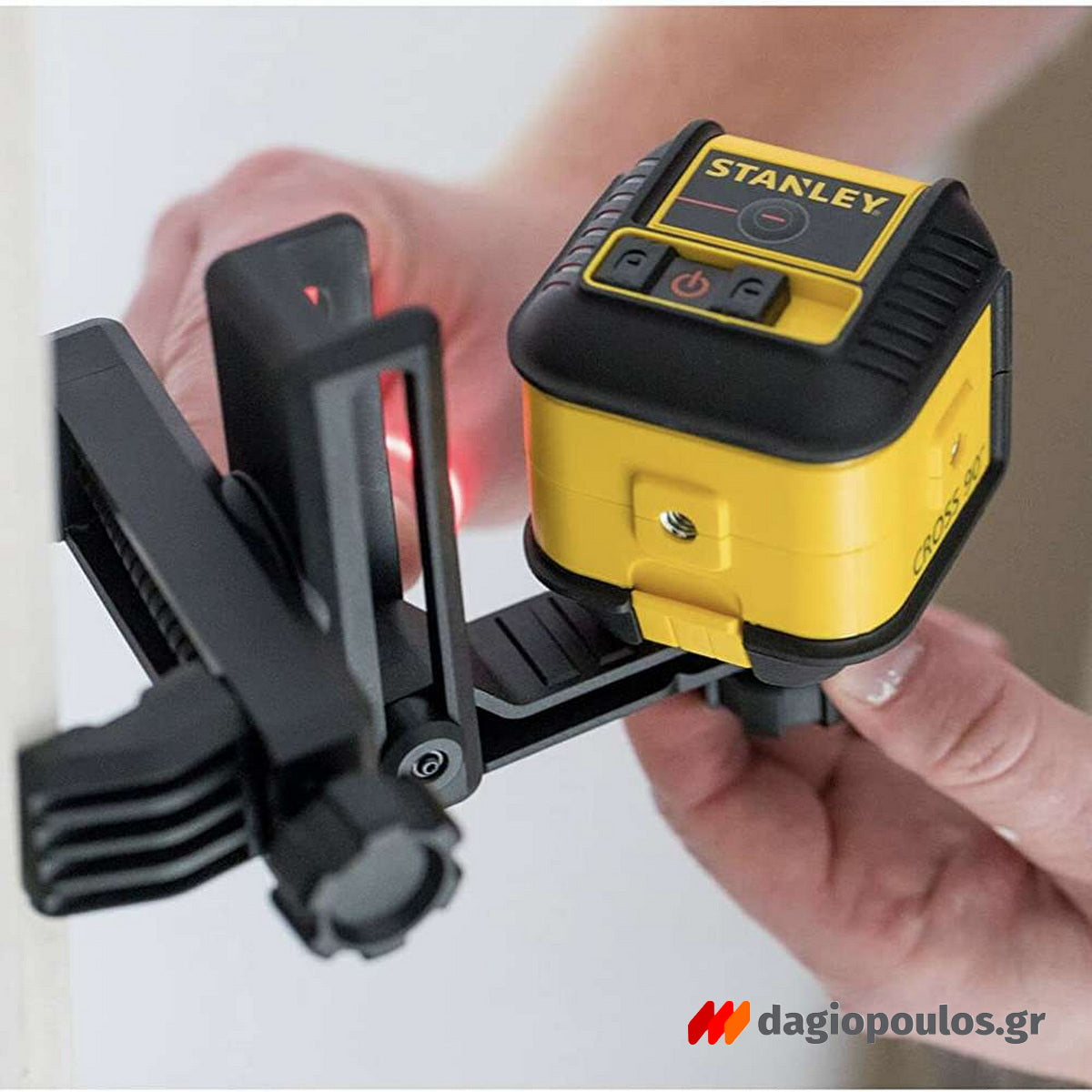 Stanley STHT77502-1 CROSS 90 Αλφάδι Laser Κόκκινης Γραμμής Σταυρού και Επιπλέον Κάθετης Γραμμής