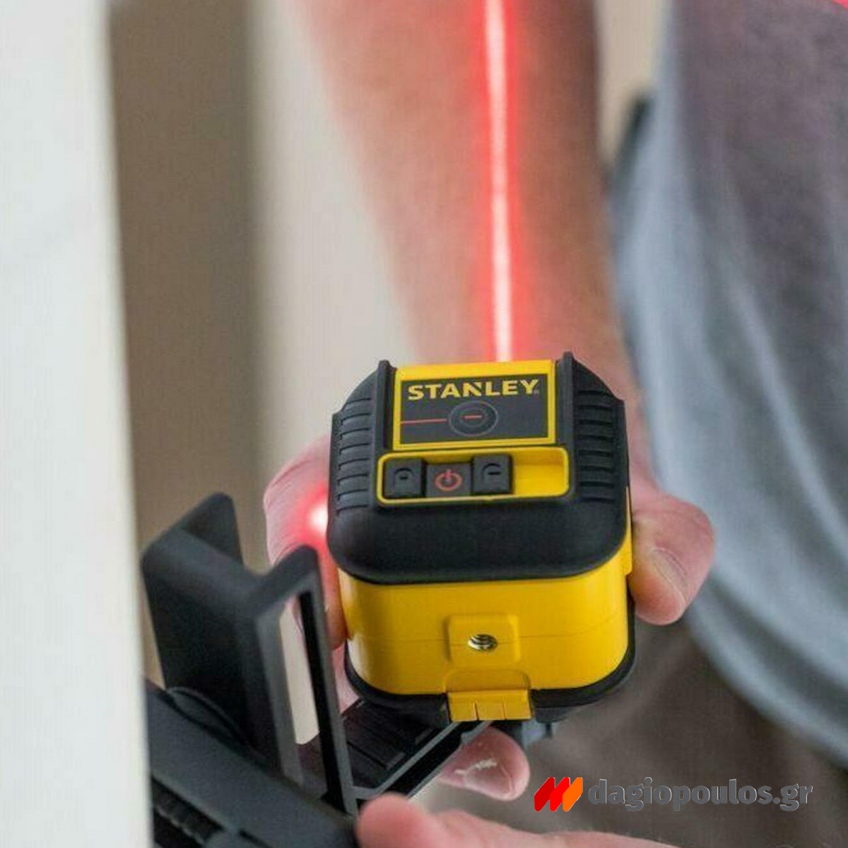 Stanley STHT77502-1 CROSS 90 Αλφάδι Laser Κόκκινης Γραμμής Σταυρού και Επιπλέον Κάθετης Γραμμής