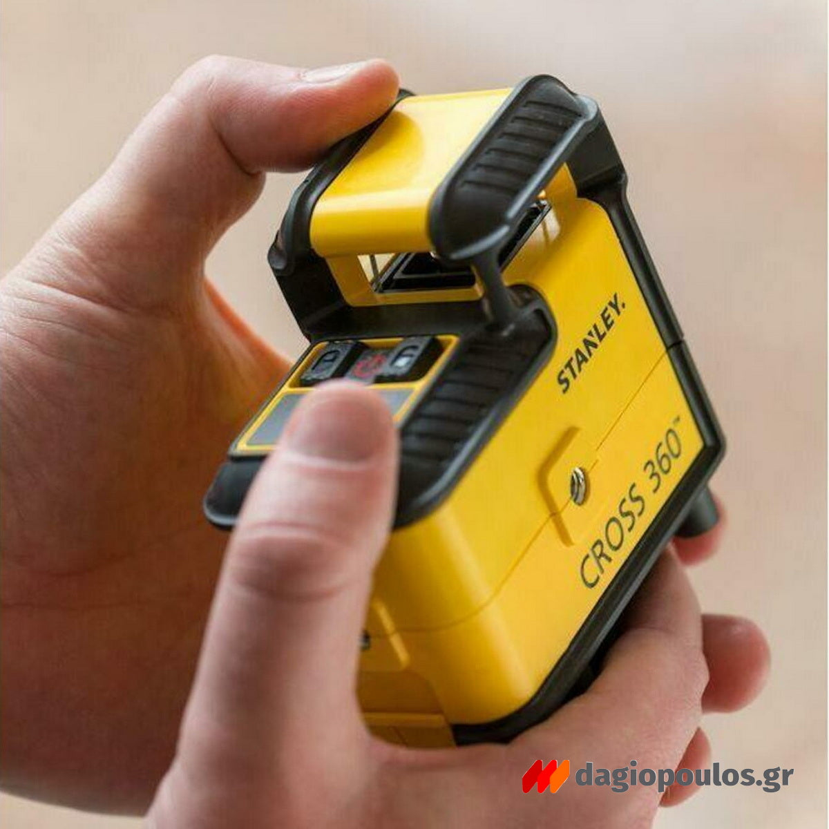 Stanley STHT77504-1 CROSS 360° SPL3 Αλφάδι Laser Κόκκινης Γραμμής 360 Μοιρών και Σταυρού