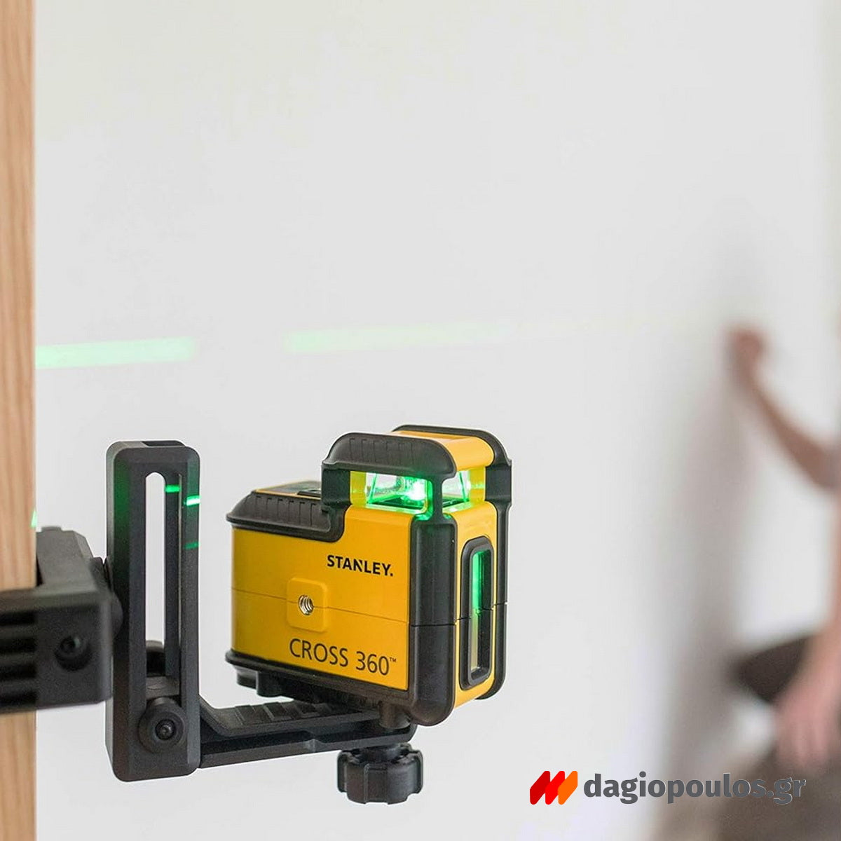 Stanley STHT77594-1 CROSS 360° SPL3 Αλφάδι Laser Πράσινης Γραμμής 360 Μοιρών και Σταυρού