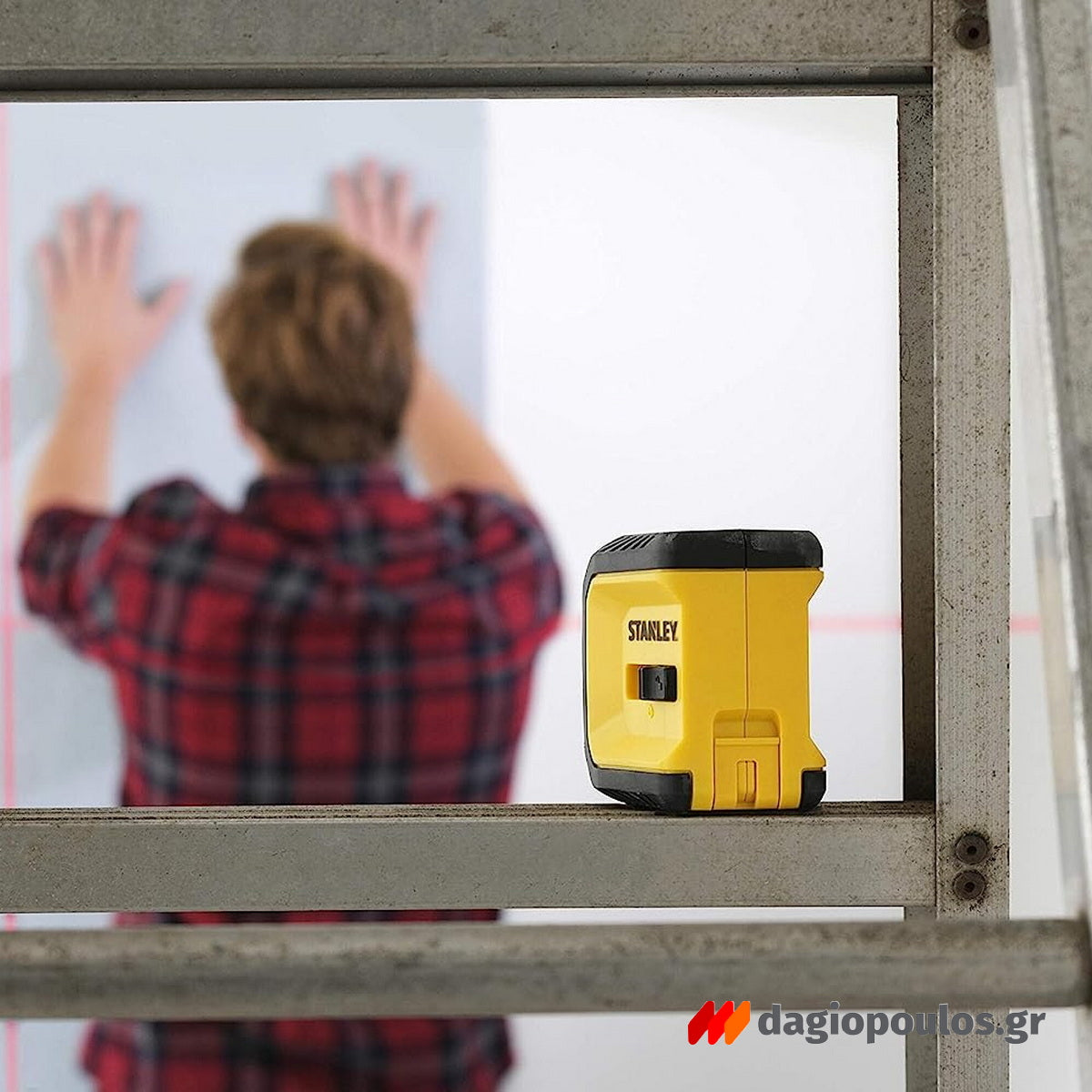 Stanley STHT77611-0 Cross Line Αλφάδι Laser Σταυρού Κόκκινης Γραμμής