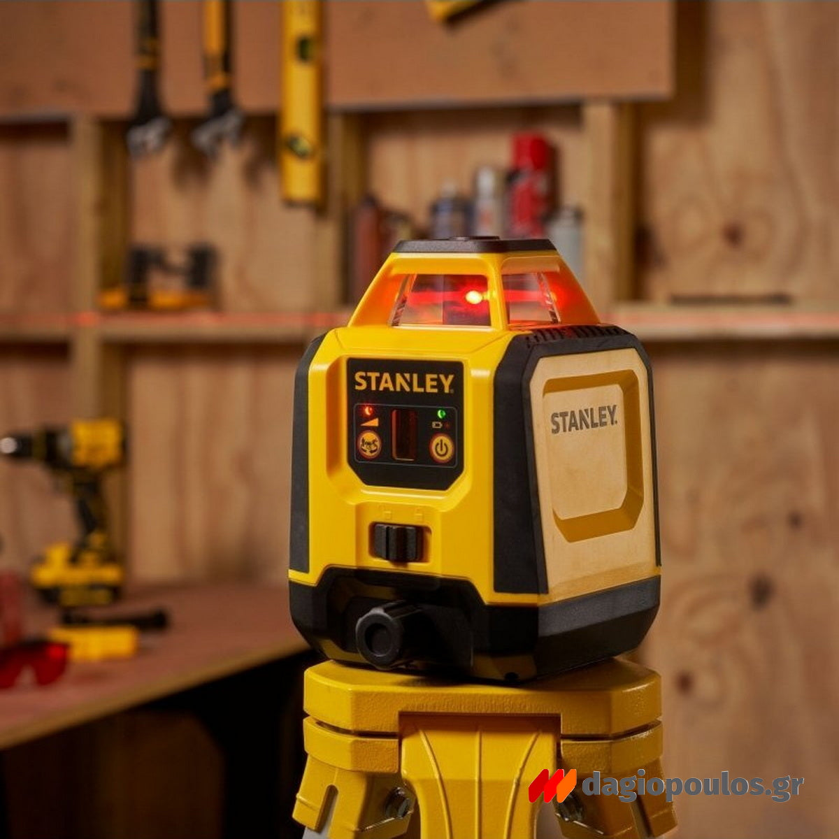 Stanley STHT77616-0 Fatmax Αλφάδι Laser Γραμμής 360 Μοιρών Κόκκινης Δέσμης