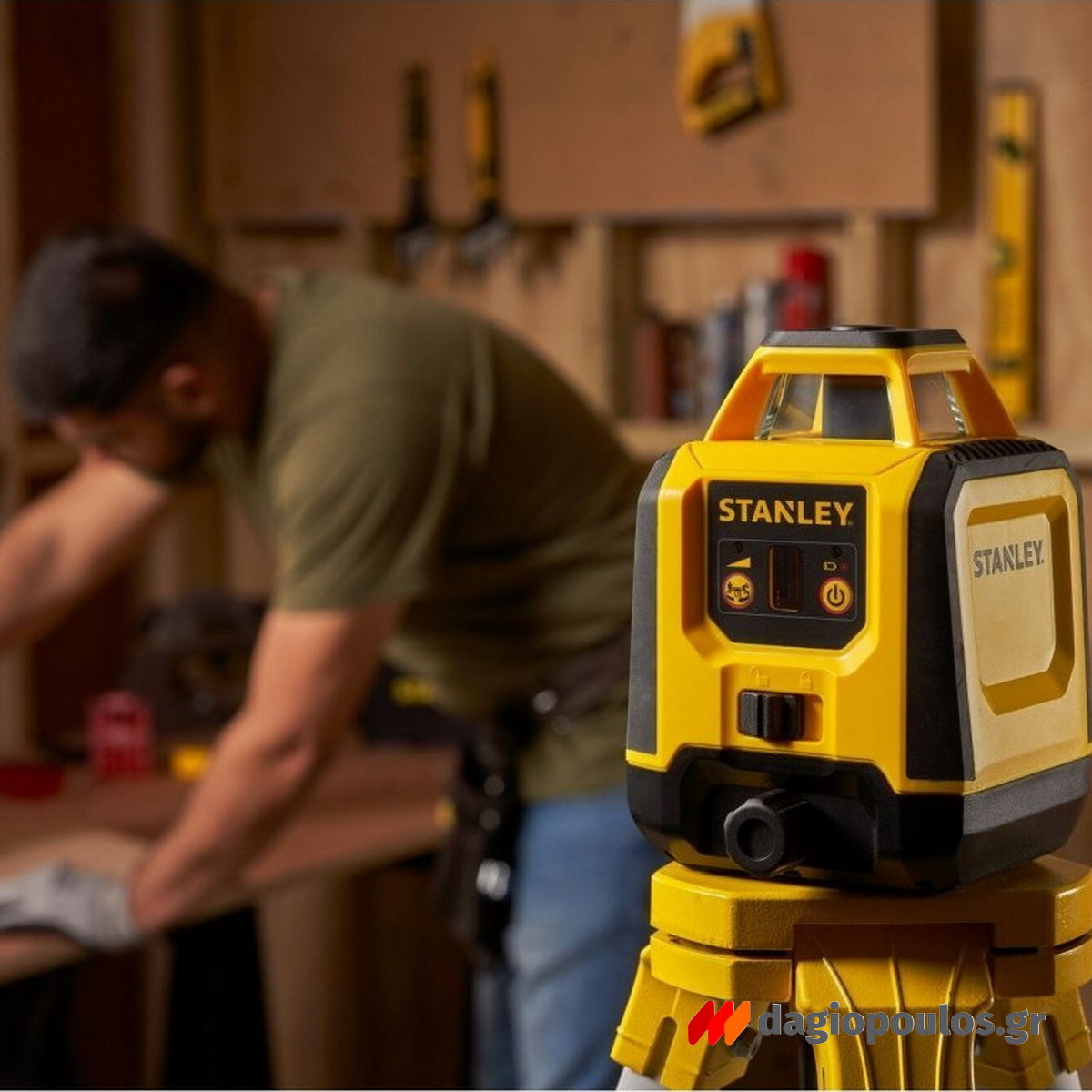 Stanley STHT77616-0 Fatmax Αλφάδι Laser Γραμμής 360 Μοιρών Κόκκινης Δέσμης