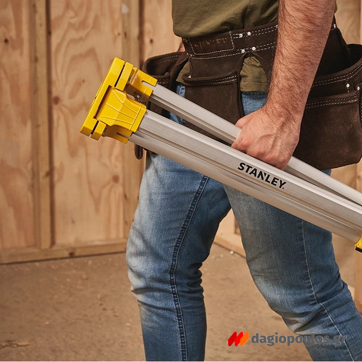 Stanley STHT77625-1 Τρίποδο Αλουμινίου Στερέωσης Αλφαδιών Laser & Άλλων Οργάνων Μέτρησης