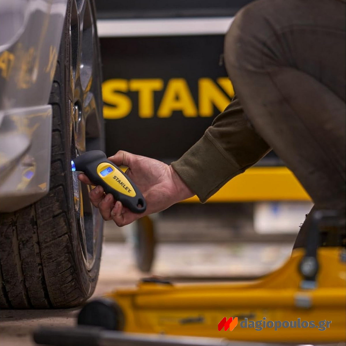 Stanley STHT80874-0 Ψηφιακός Μετρητής Πίεσης Ελαστικών Αυτοκινήτου Μοτοσυκλέτας