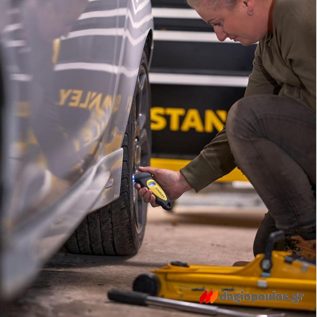 Stanley STHT80874-0 Ψηφιακός Μετρητής Πίεσης Ελαστικών Αυτοκινήτου Μοτοσυκλέτας