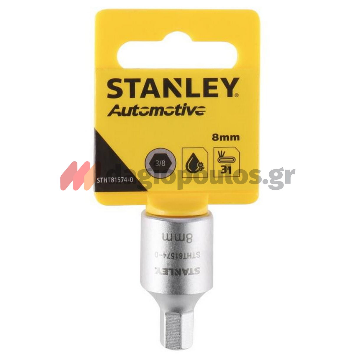 Stanley STHT81575-0 Καρυδάκι Τάπας Λαδιού Εξάγωνα 3/8" 10mm