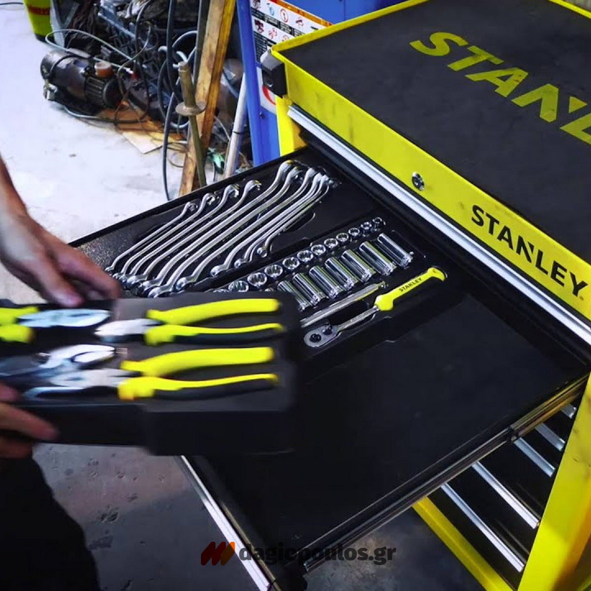 Stanley STMT1-74174 Συλλογή Μανέλα Καστάνιας Καρυδάκια Μύτες 3/8" Σετ 36 Τεμ