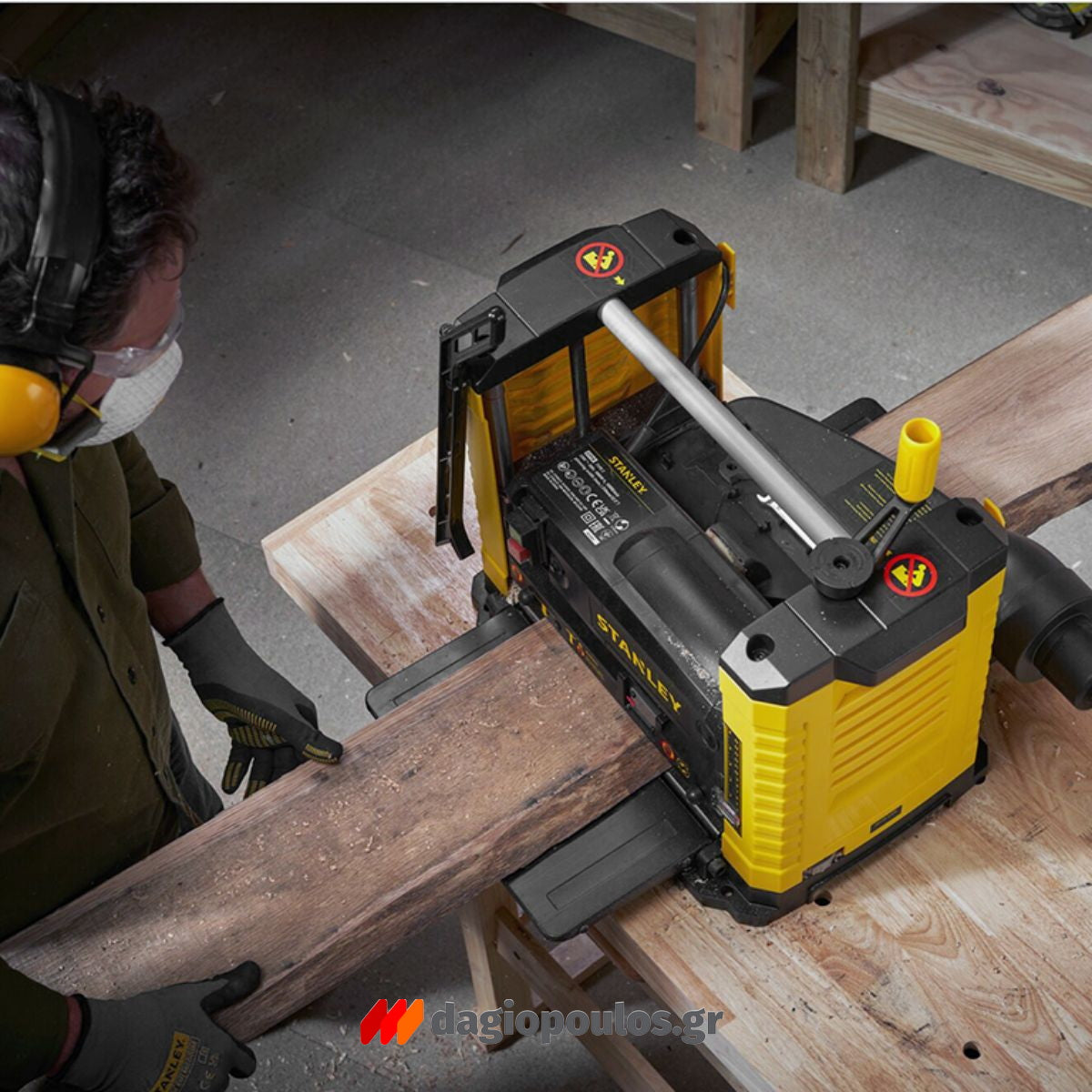 Stanley STP18-QS Ηλεκτρικός Ξεχονδριστήρας (Πλάνη) Πάγκου 1800W