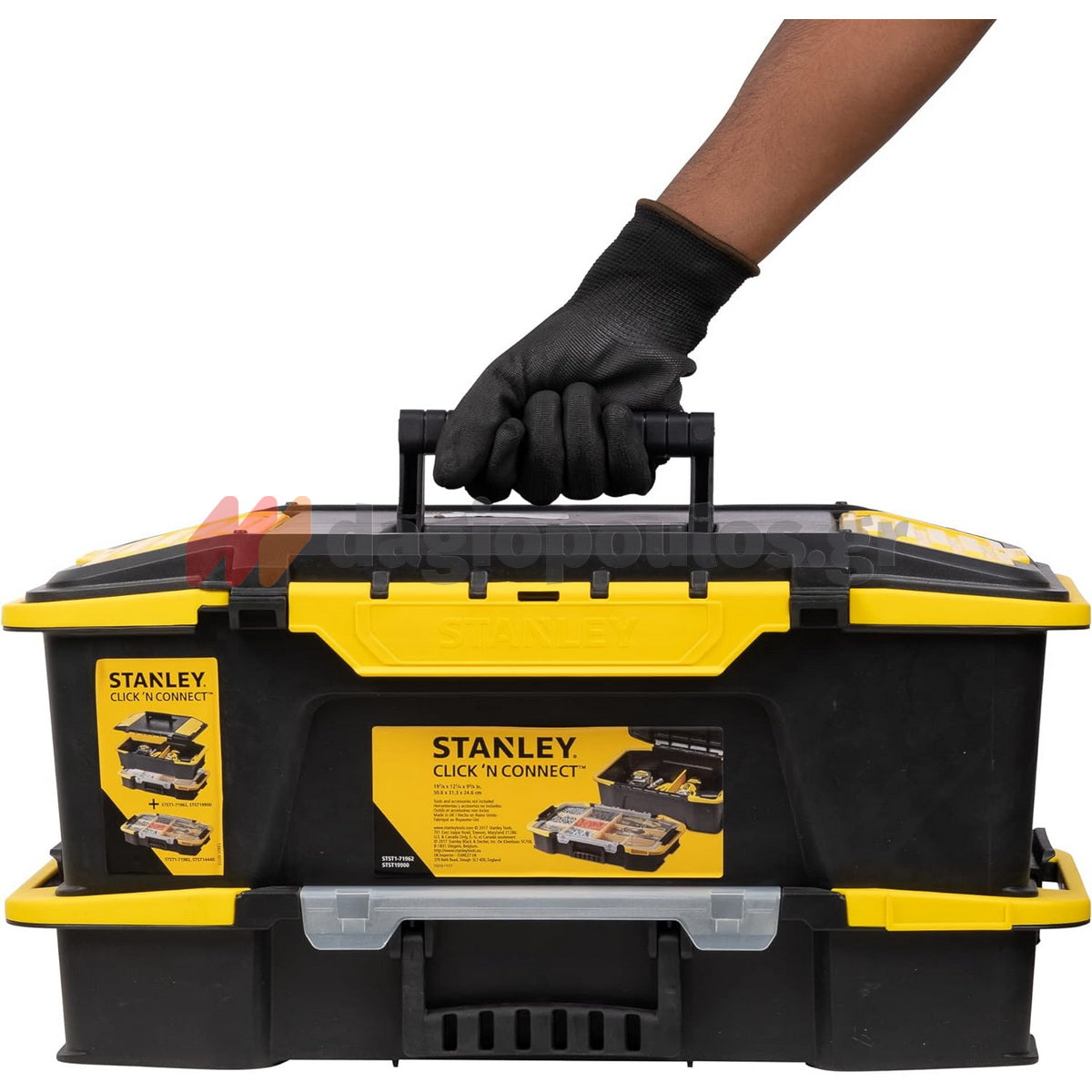 Stanley STST1-71962 Click & Connect Εργαλειοθήκη Κλειστού Τύπου Με Organizer