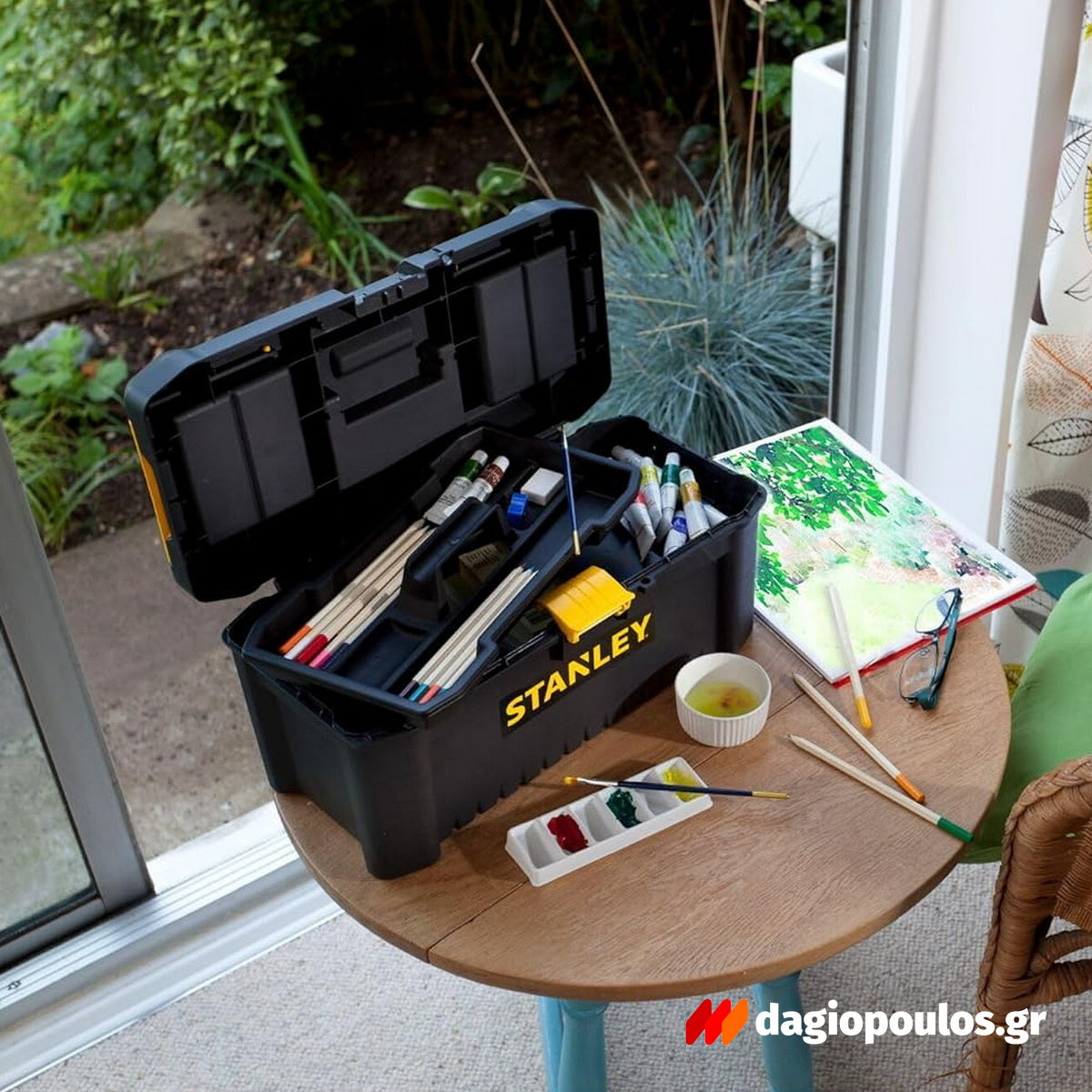 Stanley STST1-75517 Essential Εργαλειοθήκη Με Πλαστικά Κουμπώματα 16" 8Ltr