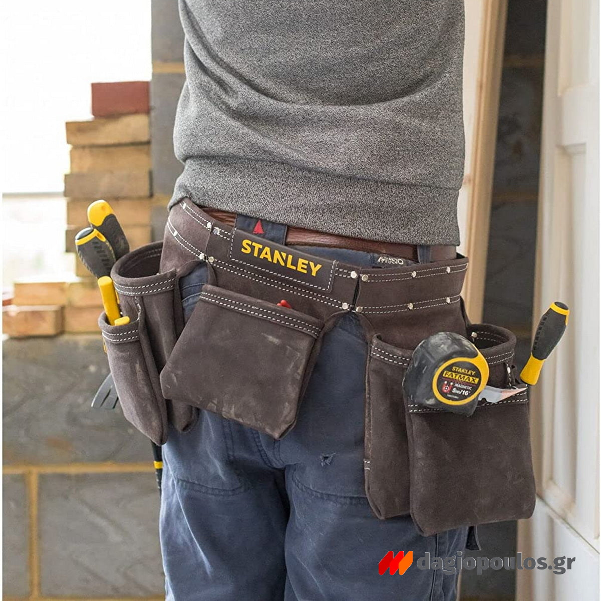 Stanley STST1-80113 Εργαλειοθήκη Μέσης Δερμάτινη