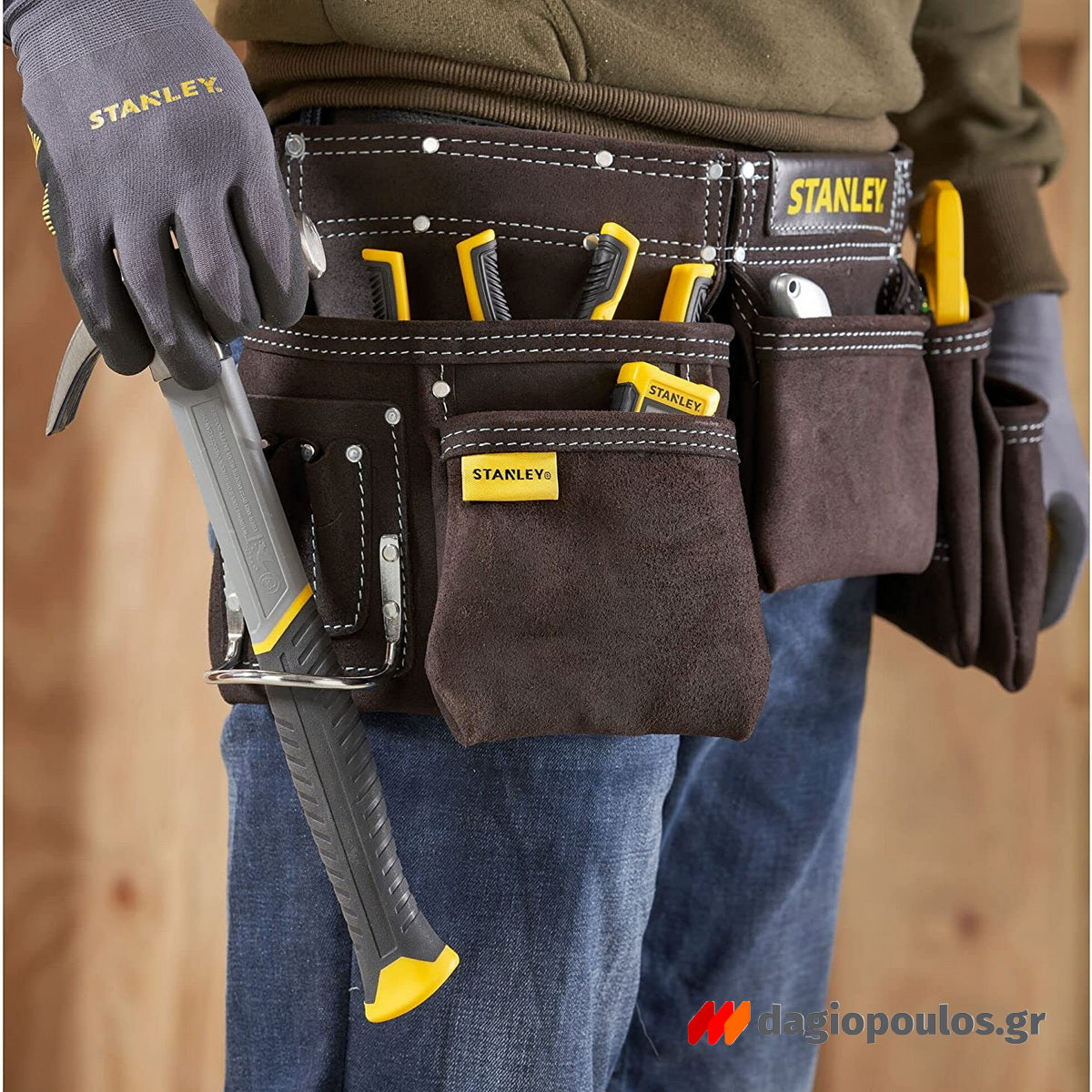 Stanley STST1-80113 Εργαλειοθήκη Μέσης Δερμάτινη