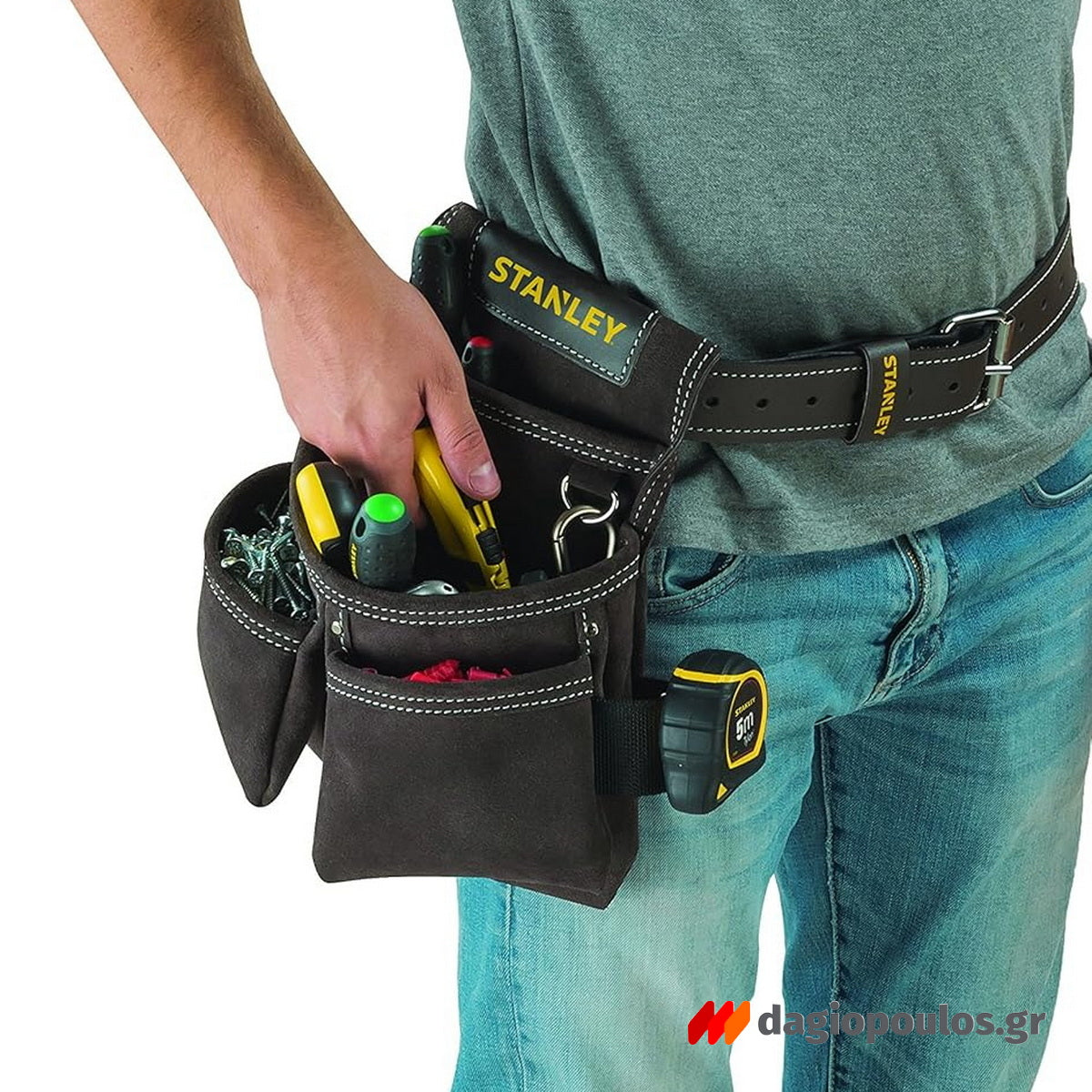 Stanley STST1-80116 Εργαλειοθήκη Μέσης Δερμάτινη