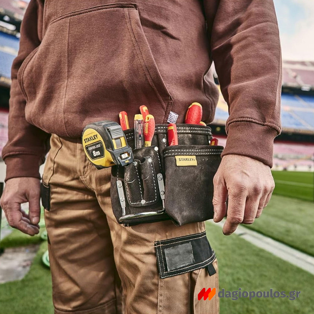 Stanley STST1-80116 Εργαλειοθήκη Μέσης Δερμάτινη