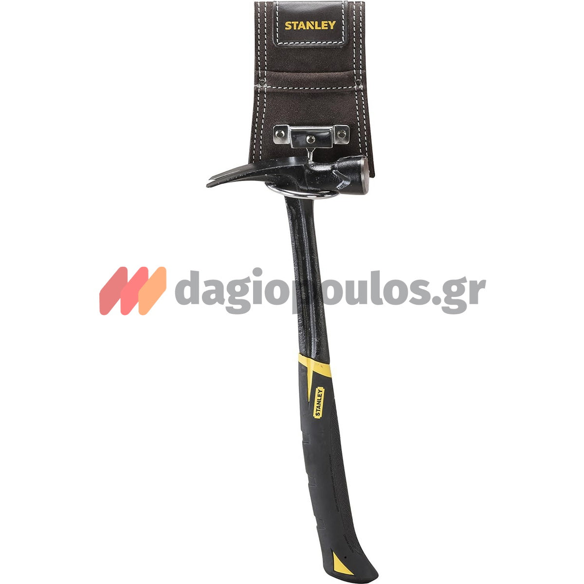 Stanley STST1-80117 Εργαλειοθήκη Μέσης Δερμάτινη Μαύρη Για Σφυρί Σκεπάρνι