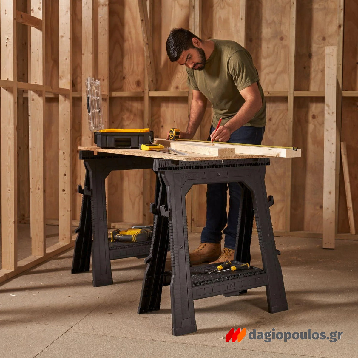 Stanley STST1‑70713 Καβαλέτο Εργασίας Σετ 2 Τεμ