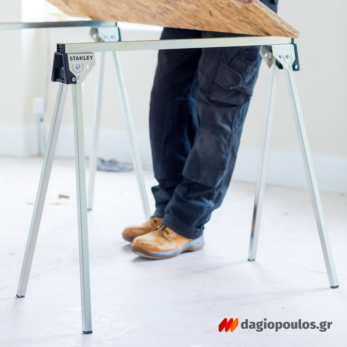 Stanley STST81337-1 Essential Μεταλλικά Πτυσσόμενα Καβαλέτα Εργασίας Σετ 2 Τεμ