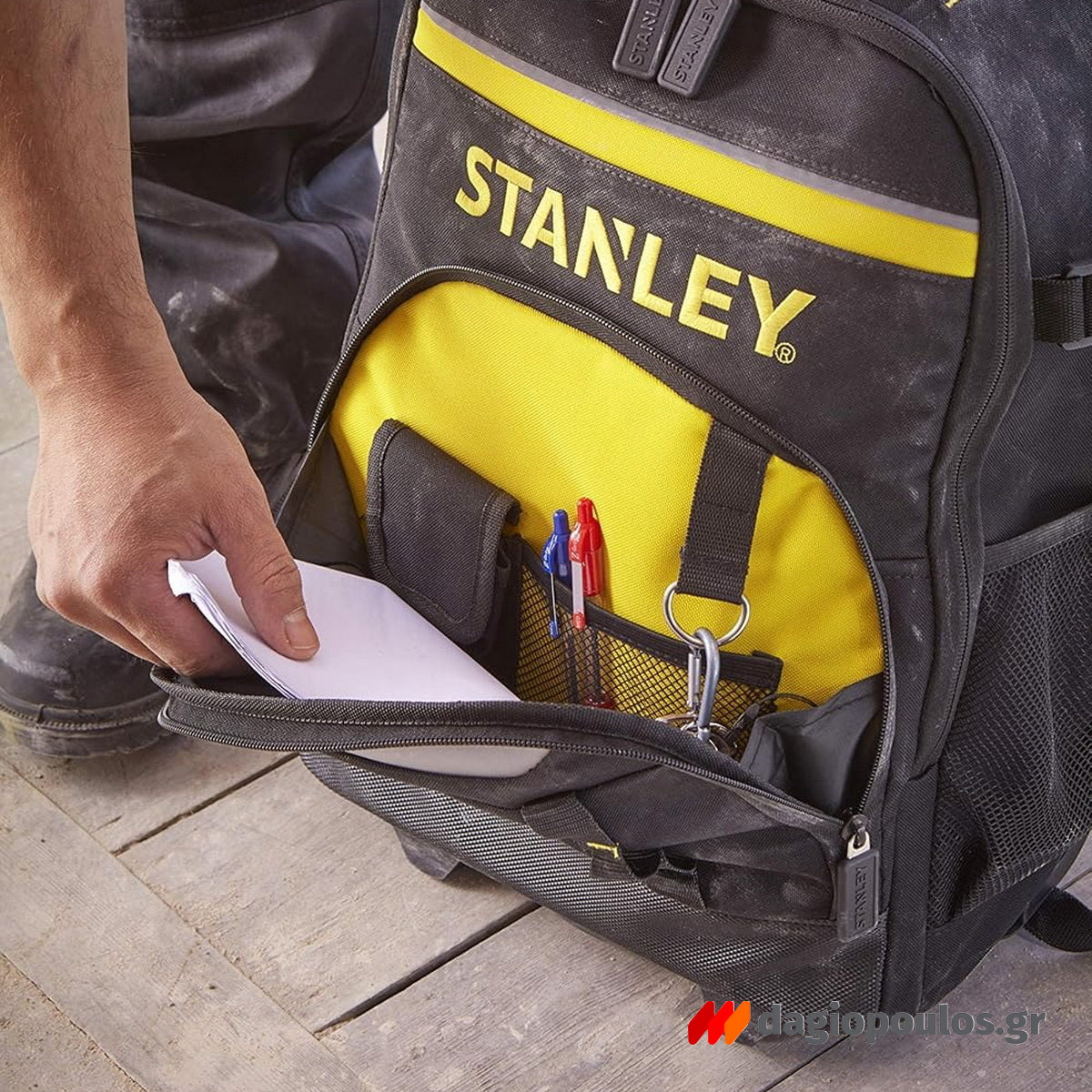 Stanley STST83307-1 Εργαλειοθήκη Κλειστού Τύπου Τροχήλατη Με Χειρολαβή - Σακίδιο Πλάτης