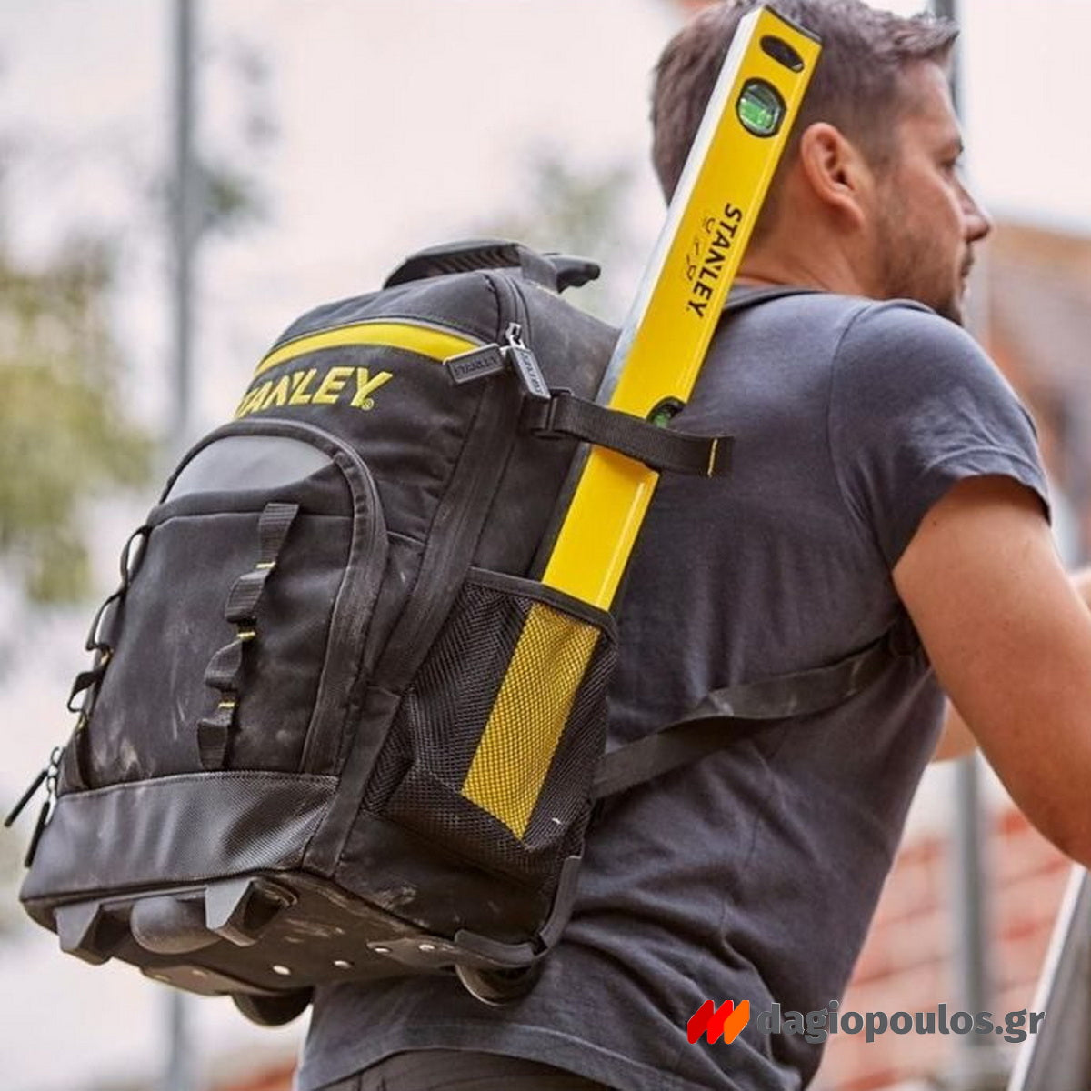 Stanley STST83307-1 Εργαλειοθήκη Κλειστού Τύπου Τροχήλατη Με Χειρολαβή - Σακίδιο Πλάτης