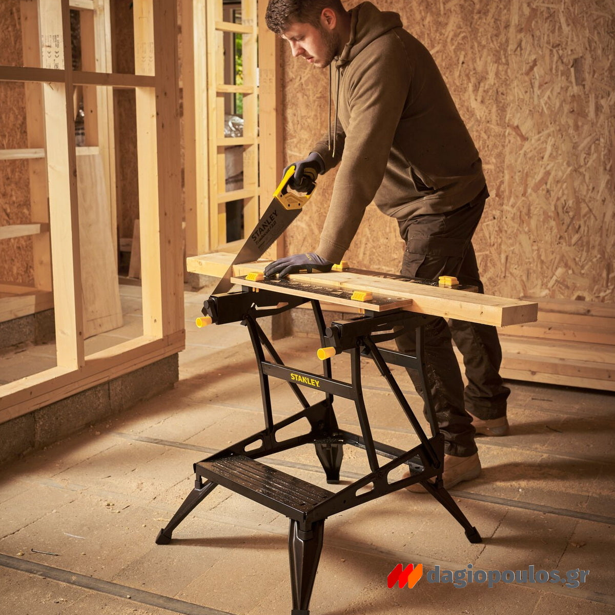 Stanley STST83400-1 Καβαλέτο - Πάγκος Εργασίας 2 Σε 1 Ρυθμιζόμενος