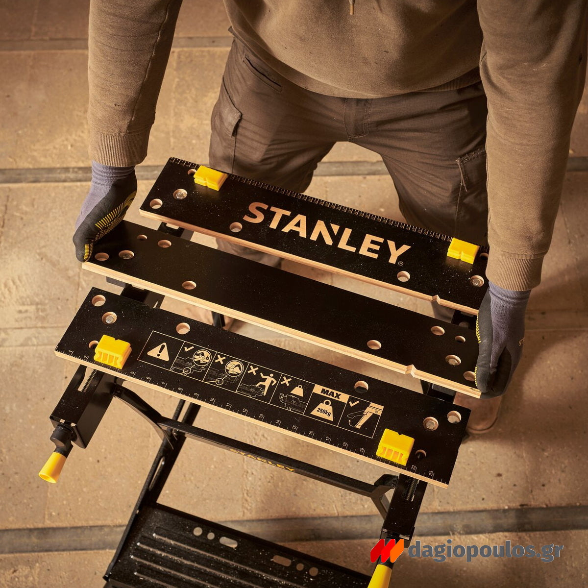 Stanley STST83400-1 Καβαλέτο - Πάγκος Εργασίας 2 Σε 1 Ρυθμιζόμενος