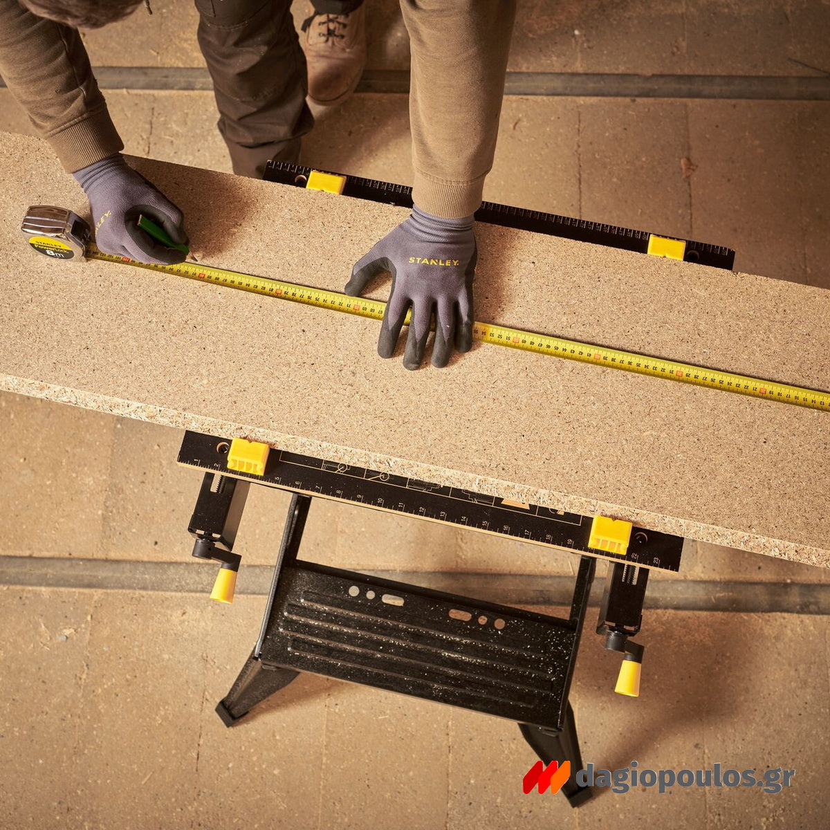 Stanley STST83400-1 Καβαλέτο - Πάγκος Εργασίας 2 Σε 1 Ρυθμιζόμενος