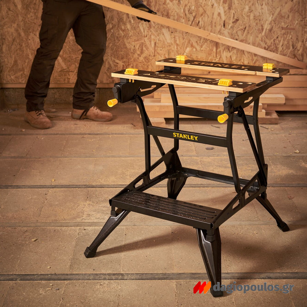 Stanley STST83400-1 Καβαλέτο - Πάγκος Εργασίας 2 Σε 1 Ρυθμιζόμενος