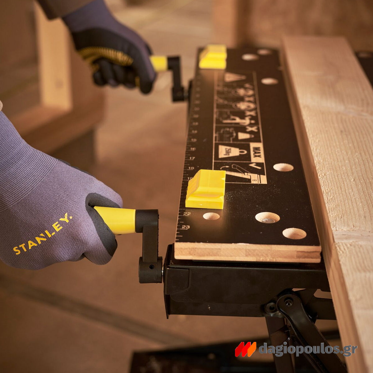 Stanley STST83400-1 Καβαλέτο - Πάγκος Εργασίας 2 Σε 1 Ρυθμιζόμενος