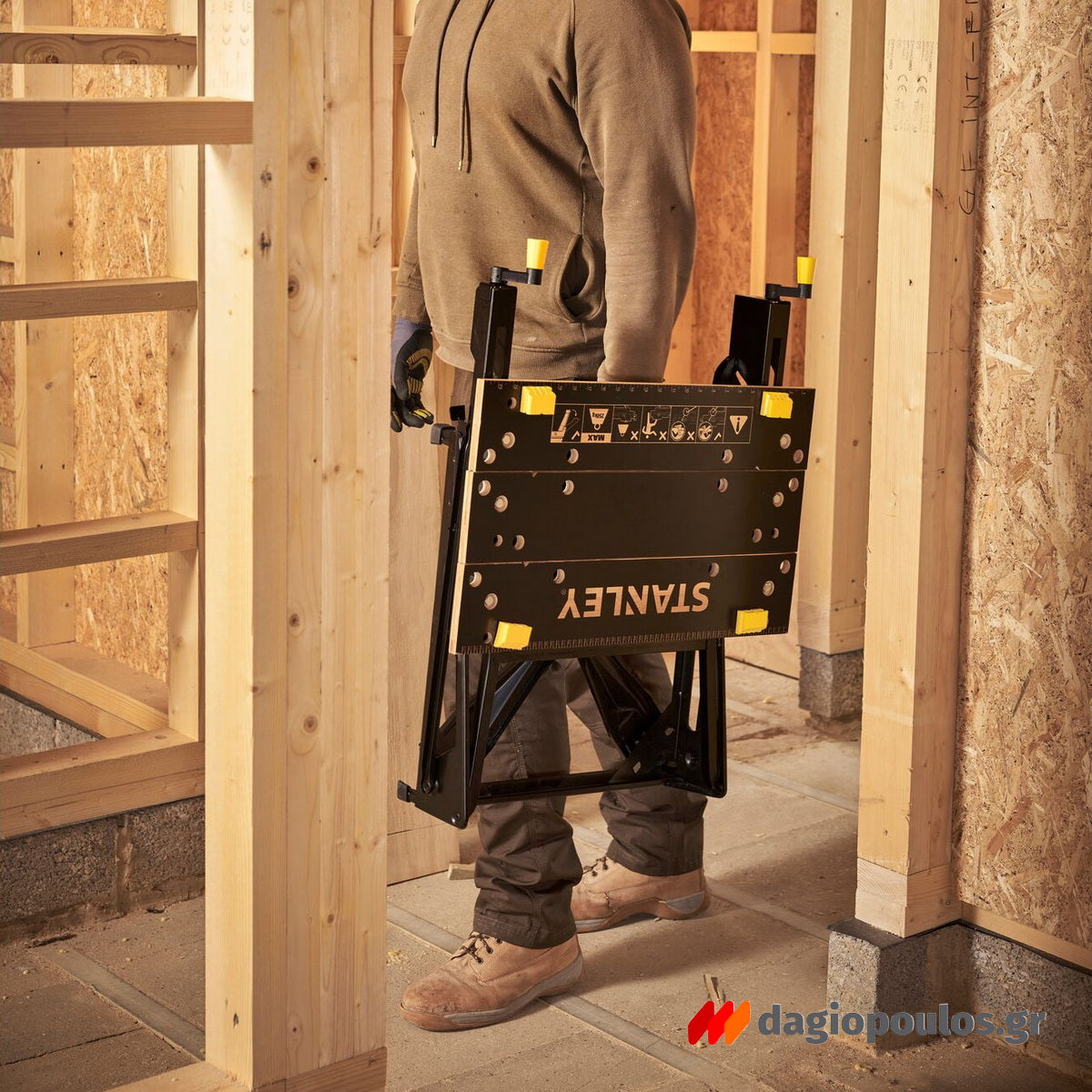 Stanley STST83400-1 Καβαλέτο - Πάγκος Εργασίας 2 Σε 1 Ρυθμιζόμενος