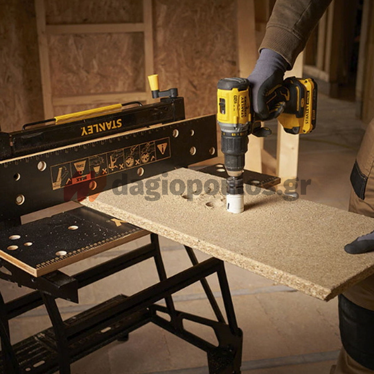 Stanley STST83800-1 PREMIUM Καβαλέτο - Πάγκος Εργασίας 2 Σε 1 Ρυθμιζόμενος