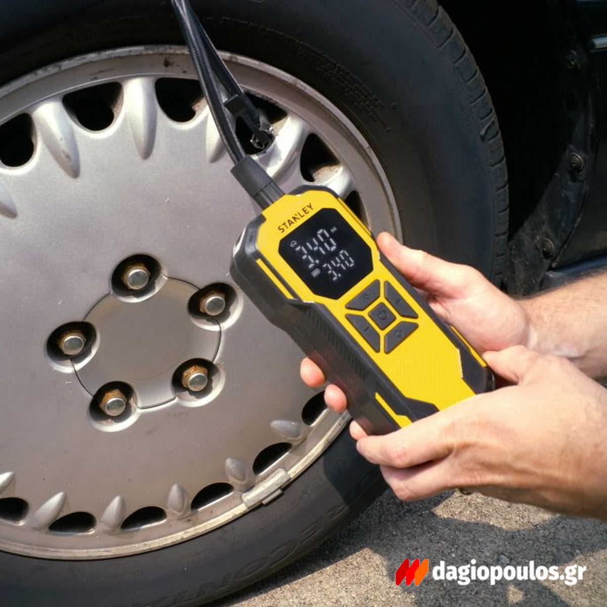 Stanley SXIF0101 Mini Τρόμπα 150PSI Επαναφορτιζόμενη με Λειτουργία Power Bank