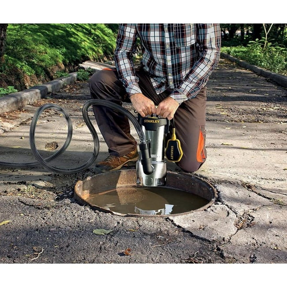 Stanley SXUP1100XDE Επαγγελματική Αντλία Βυθιζόμενη (Υποβρύχια) Ακάθαρτων Υδάτων 1100W 16500lh