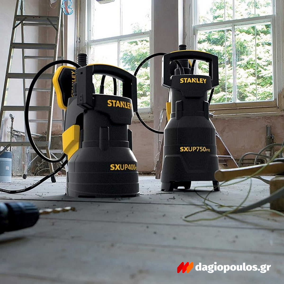 Stanley SXUP400PCE Επαγγελματική Αντλία Βυθιζόμενη (Υποβρύχια) Ακάθαρτων Υδάτων με Φλοτέρ