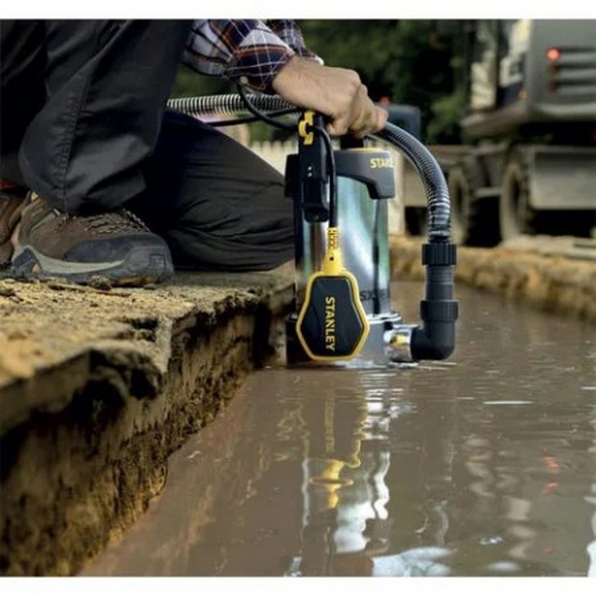 Stanley SXUP750XCE Επαγγελματική Αντλία Βυθιζόμενη (Υποβρύχια) Ακάθαρτων Υδάτων 750W 3.5hp