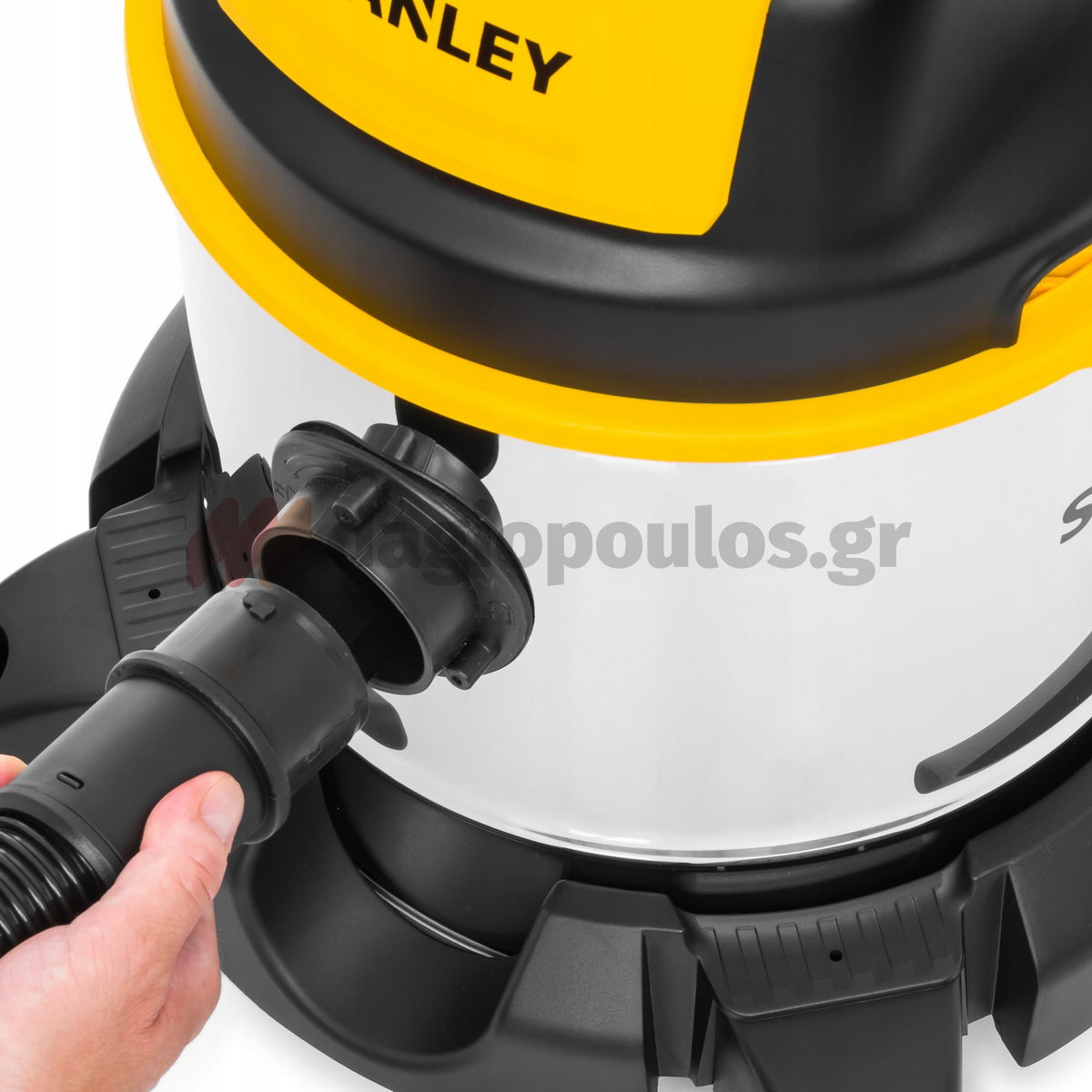 Stanley SXVC20XTE Επαγγελματική Ηλεκτρική Σκούπα Υγρών / Στερεών 1400W Με Δοχείο 20Ltr