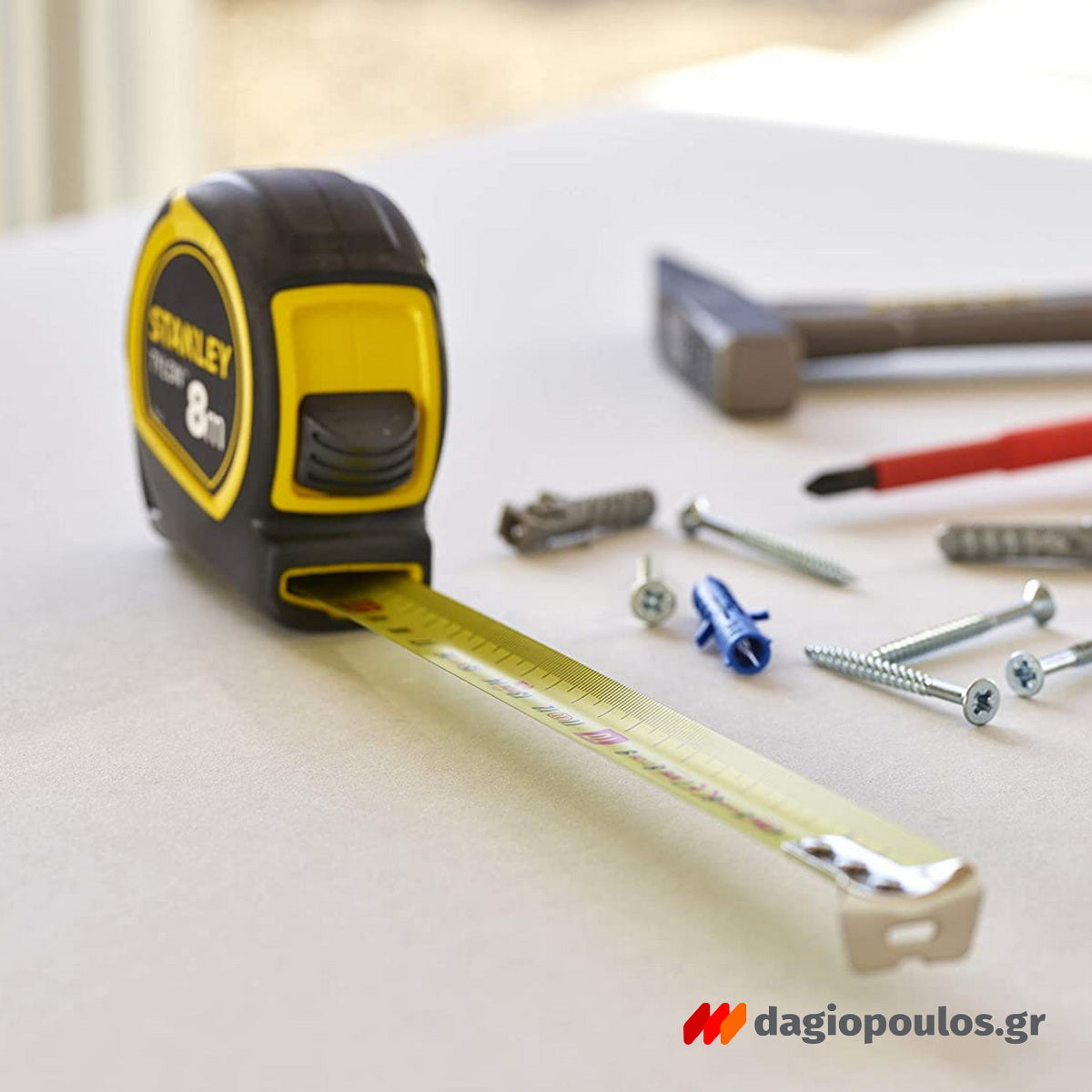 Stanley 1-30-657 Tylon Μετροταινία Ρολό 8mtr x 25mm