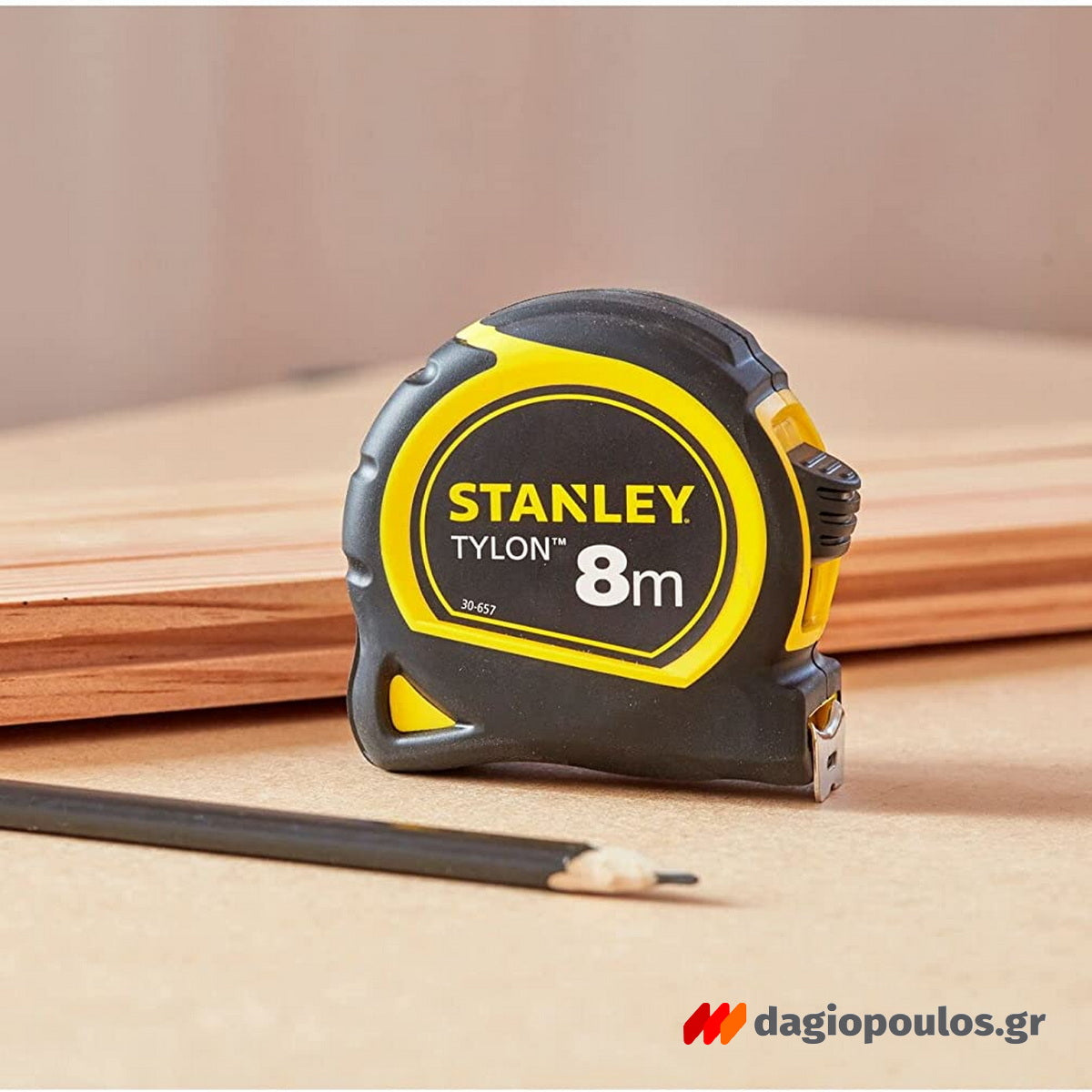 Stanley 1-30-657 Tylon Μετροταινία Ρολό 8mtr x 25mm