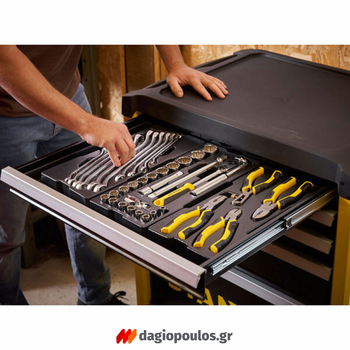 Stanley STST74306-1 Επαγγελματικός Τροχήλατος Εργαλειοφόρος 7 Συρταριών