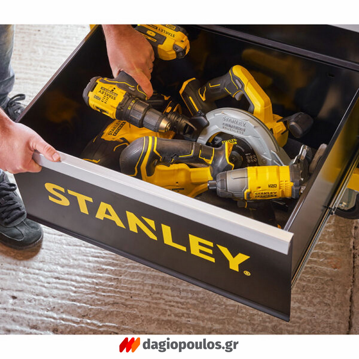 Stanley STST74305-1 Επαγγελματικός Τροχήλατος Εργαλειοφόρος 5 Συρταριών