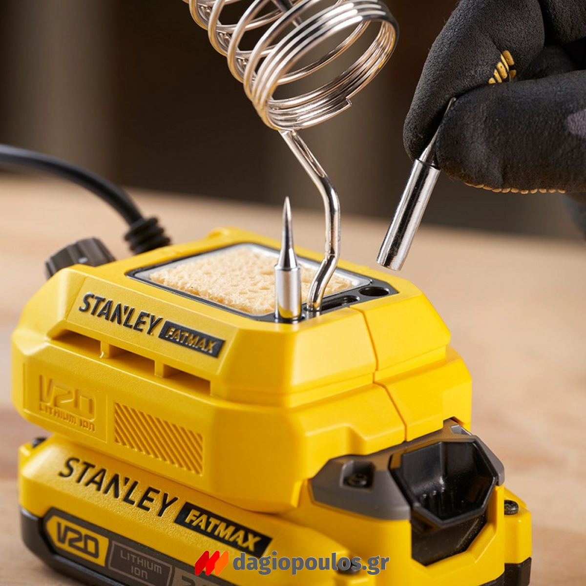 Stanley SFMCE040-XJ V20 Κολλητήρι Ηλεκτρονικών Μπαταρίας 18V LiIon SOLO