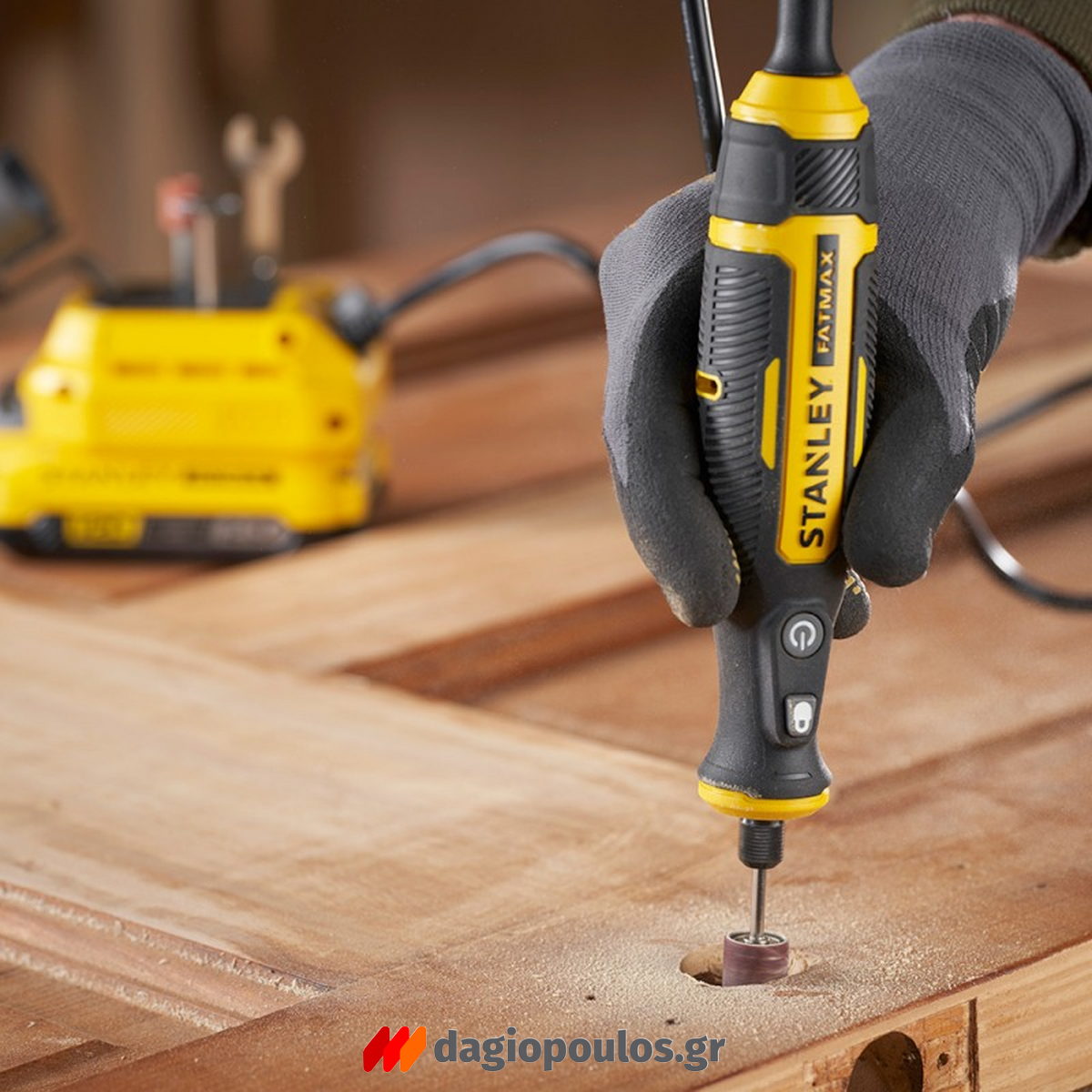 Stanley SFMCE030B-XJ Fatmax® V20 Fatmax Πολυεργαλείο Μινι Τροχός Μπαταρίας 18V Li-Ion SOLO