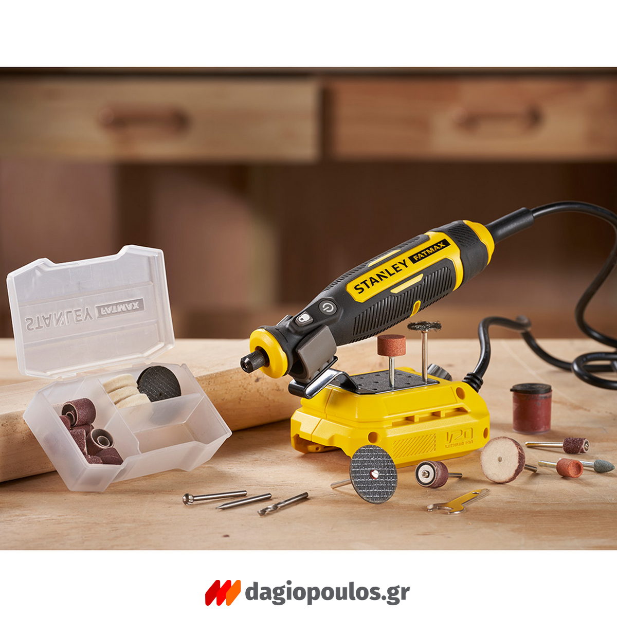 Stanley SFMCE030B-XJ Fatmax® V20 Fatmax Πολυεργαλείο Μινι Τροχός Μπαταρίας 18V Li-Ion SOLO