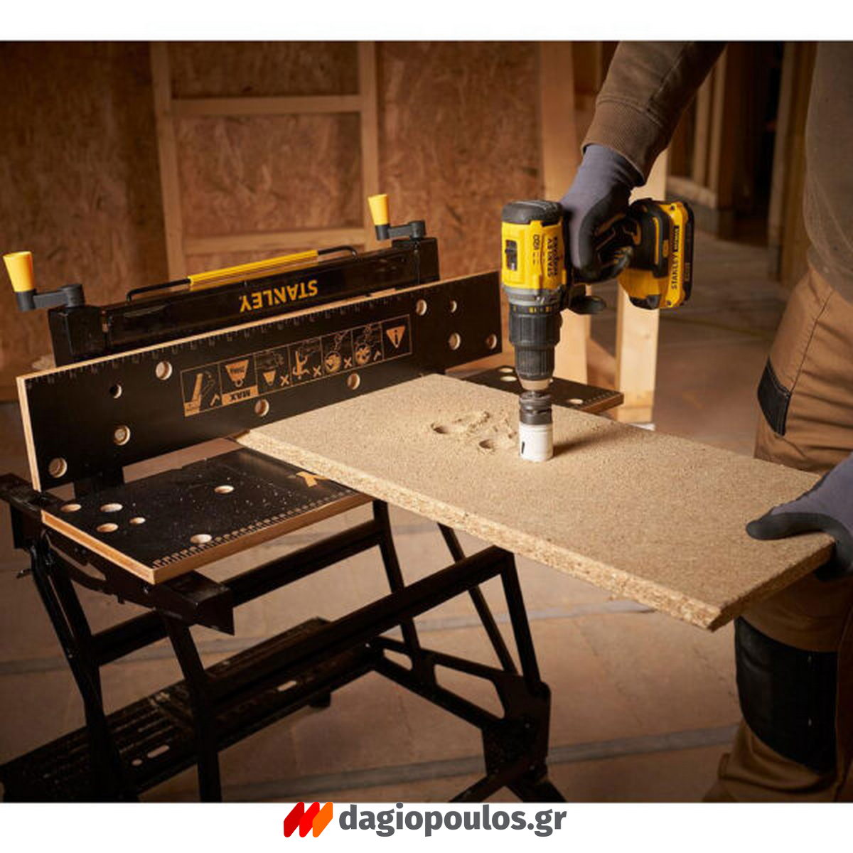 Stanley STST83800-1 PREMIUM Καβαλέτο - Πάγκος Εργασίας 2 Σε 1 Ρυθμιζόμενος