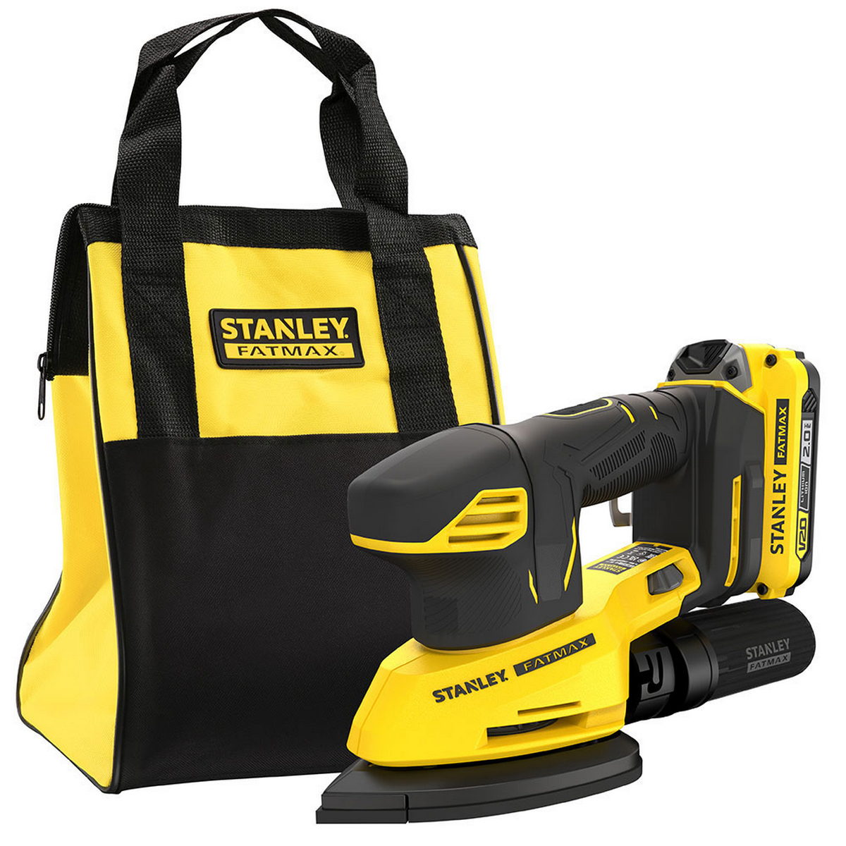 Stanley SFMCW221D1S Fatmax V20 Παλμικό Τριβείο Μπαταρίας "Δέλτα" 18V Li-Ion Με Μπαταρία 2.0Ah & Τσάντα