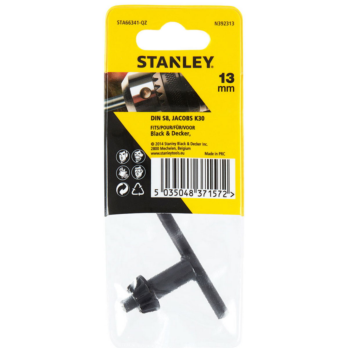 Stanley STA66341 Κλειδί Για Τσοκ Δραπάνου 13mm