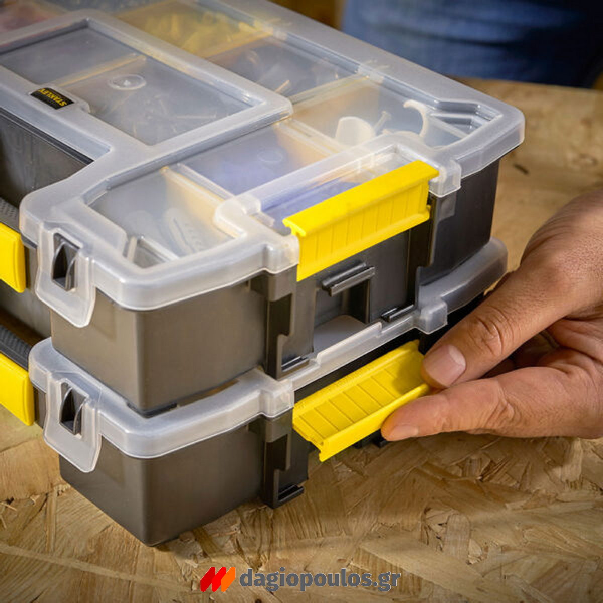 Stanley STST1-70720 Sort Master Light Εργαλειοθήκη Ταμπακιέρα (Organizer) 29,5 x 21 x 6,3 cm