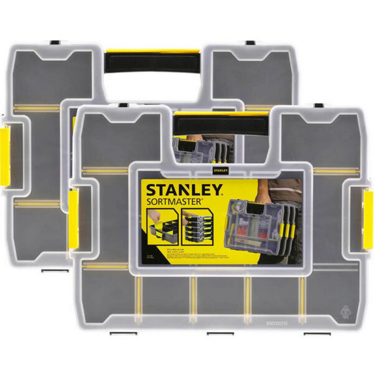 Stanley STST1-71197 Εργαλειοθήκη Ταμπακιέρα (Organizer) Σετ 2 Τεμ