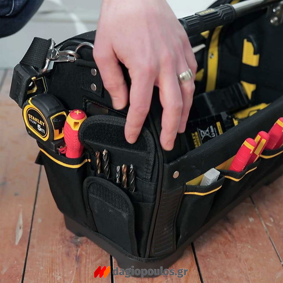 Stanley 1-93-951 Εργαλειοθήκη Ανοιχτού Τύπου Τσάντα 18"