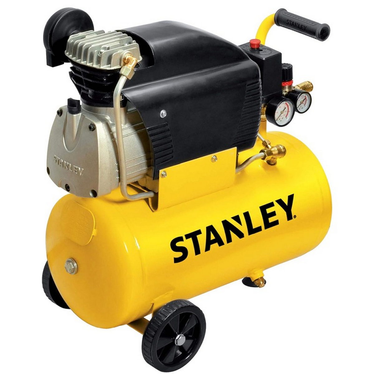 Stanley D211824 Αεροσυμπιεστής Κομπρεσέρ Αέρα Μονομπλόκ 2.0Hp 24Lit